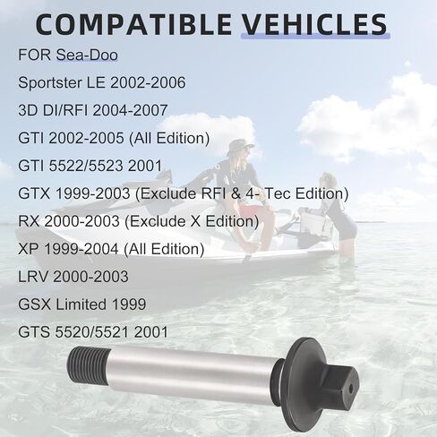 عمود دفاعة المضخة لـ Sea-Doo Sportster LE 3D GTI GTX RX XP LRV 1999-2006 271000965 in Saudi Arabia