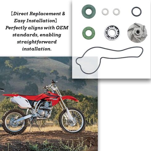 KARSEE Water Pump Repair Kit with Bearings Impeller Seal Compatible with Honda CRF150R/CRF150R Expert/CRF150RB Big Wheel 2007-2009, 2012-2024 in Saudi Arabia