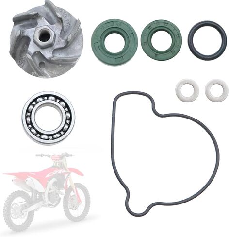 KARSEE Water Pump Repair Kit with Bearings Impeller Seal Compatible with Honda CRF150R/CRF150R Expert/CRF150RB Big Wheel 2007-2009, 2012-2024 in Saudi Arabia