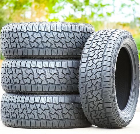 Set of 4 (FOUR) Landspider Rovertraxx X/T Truck/SUV All-Terrain Mud Off-Road Radial Tires-275/55R20 275/55/20 275/55-20 117V Load Range XL 4-Ply BSW Black Side Wall UTQG 600AA in Saudi Arabia