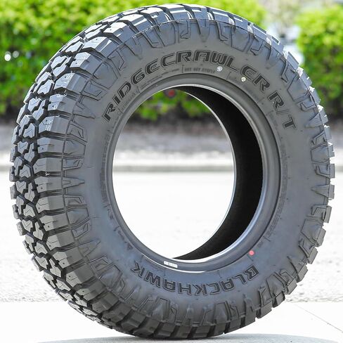 Blackhawk Ridgecrawler R/T All-Terrain Mud Off-Road Light Truck Radial Tire-LT285/70R17 285/70/17 285/70-17 126/123Q Load Range E LRE 10-Ply BSW Black Side Wall in Saudi Arabia