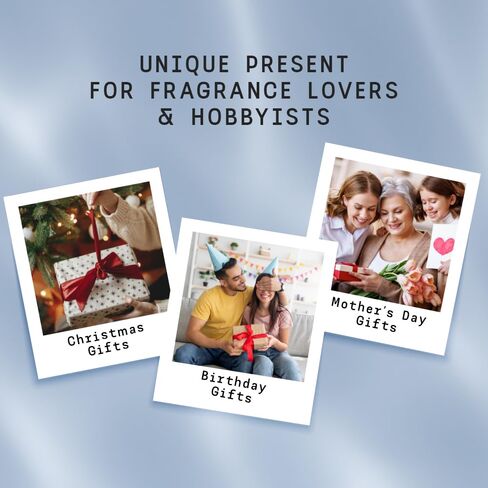 Egalite Perfume Making Kit – Make Your Own Perfume with 16 Aromatic Ingredients, Spray Bottles, Droppers & 3 Recipes. Create Luxurious Masculine Scents with Aromatic Citrus & Musky Notes in Saudi Arabia