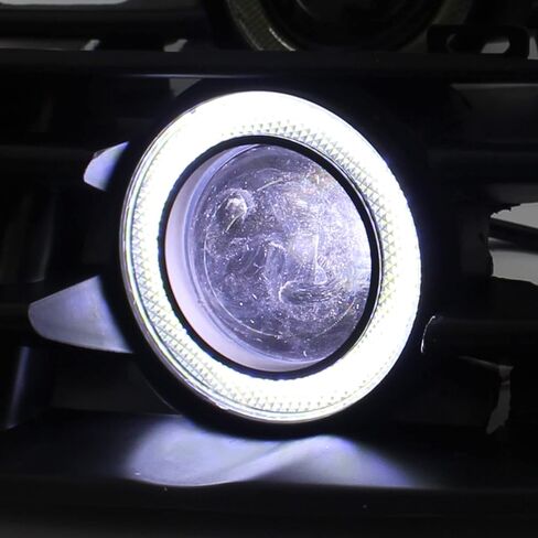 Shkalacar Fog Light LED Front Bumper Grille DRL Lamp Part Compatible with VW Jetta Bora Mk4 99-04, Fog Light LED Front Bumper Grille DRL Lamp Part Replacement in Saudi Arabia