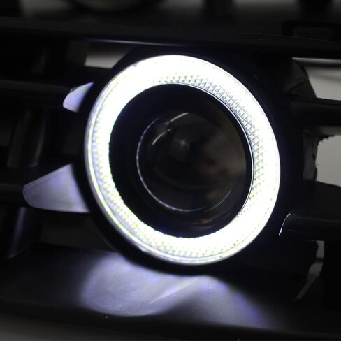 Shkalacar Fog Light LED Front Bumper Grille DRL Lamp Part Compatible with VW Jetta Bora Mk4 99-04, Fog Light LED Front Bumper Grille DRL Lamp Part Replacement in Saudi Arabia