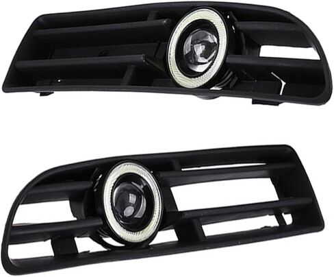 Shkalacar Fog Light LED Front Bumper Grille DRL Lamp Part Compatible with VW Jetta Bora Mk4 99-04, Fog Light LED Front Bumper Grille DRL Lamp Part Replacement in Saudi Arabia
