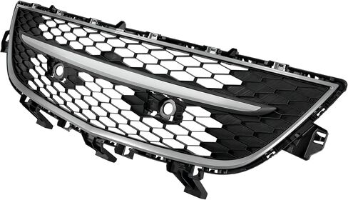 HECASA Lower Grille Compatible with 2010-2012 Mazda CX9 CX-9 TE69501T0A MA1036119 Bumper Grill Assembly Plastic Black+Dark Gray+Chrome Painted+Chrome in Saudi Arabia