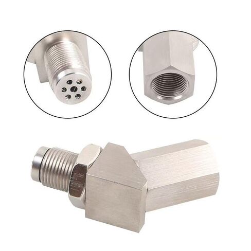 M18 x 1.5 Automotive Catalytic Converter for Engines, Rust-Resistant and Corrosion-Resistant Catalytic Converter Adapter, Easy to Install, Suitable for Various Vehicles (45-DU) in Kuwait