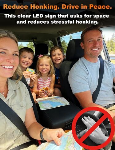 لافتة سيارة LED للأطفال على اللوحة، علامات تحذير للسلامة، ملحقات داخلية للسيارة بإضاءة كهرمانية، هدية مثبتة على كأس الشفط للآباء الجدد وعائلات الأطفال in Kuwait