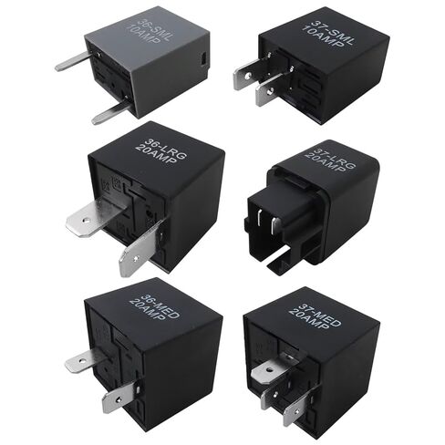 New Relay Bypass Switch & Diagnostic Tester - 9038 Tester Kit, Scan Tool, Fuel Pump Relay Bypass Master, Replaces 9036/9037, Compatible for Domestic G*M, for BMW, for Audi, for Chrysler (6-Pack) in Kuwait