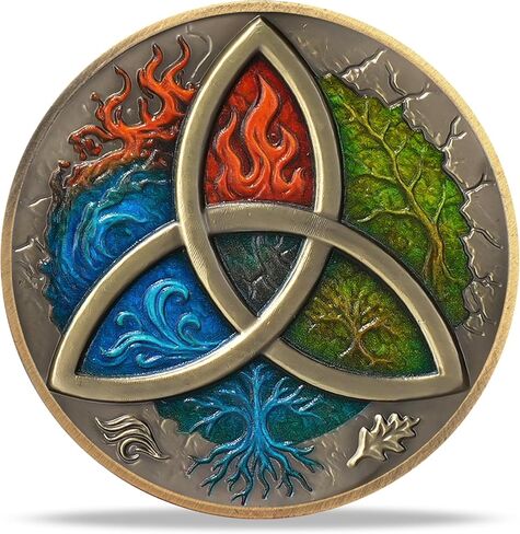 Canyon Cross Path Religious Coin - Inspirational Bible Verse Medallion, Faith-Based Gifts for Spiritual Encouragement for Men & Women in Kuwait