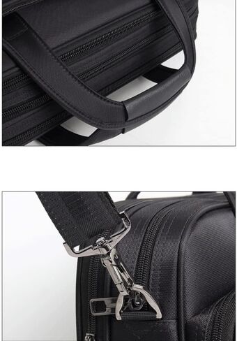 Business Men's Briefcase Women Handbags Laptop Bags 16 17 19 Inch Oxford Crossbody Travel Bag(17inch) in Kuwait
