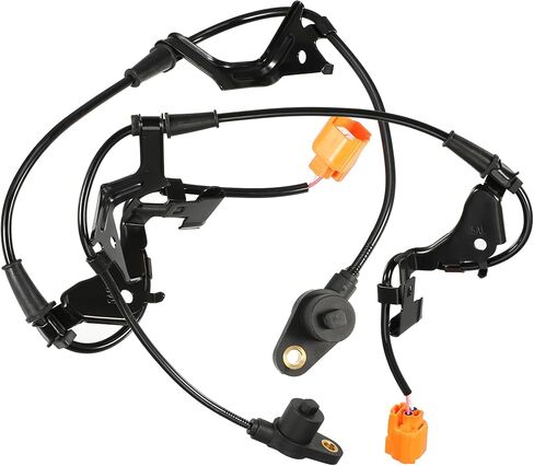 uxcell 2pcs No.57455S5D013/57450S5D013 ABS Wheel Speed Sensor Front Left Right for Honda Civic VII EP3 2001-2005 in Saudi Arabia
