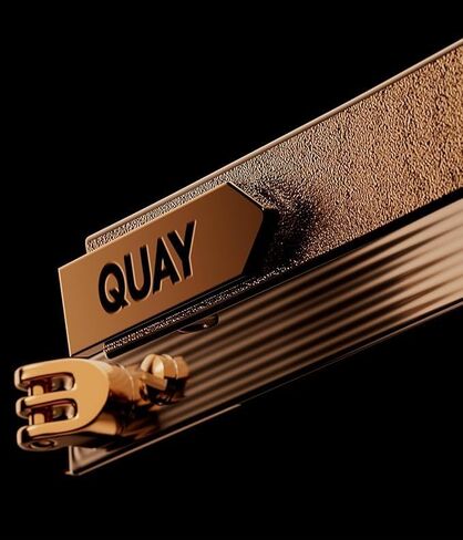 QUAY - نظارات شمسية It's My Way للرجال والنساء، عدسات مربعة مع حماية من الأشعة فوق البنفسجية in Kuwait