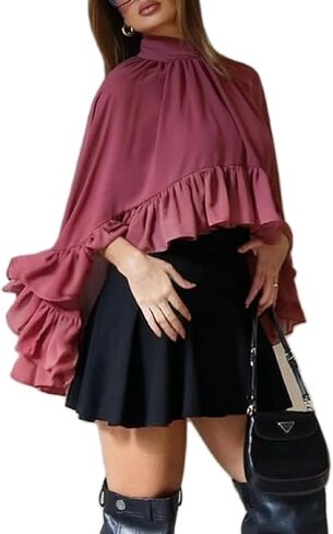 Women Sheer Mesh Chiffon Shawl Wraps Asymmetrical High Low Hem Shawl Cape Capelets Evening Dress Wedding Cover Up in Saudi Arabia