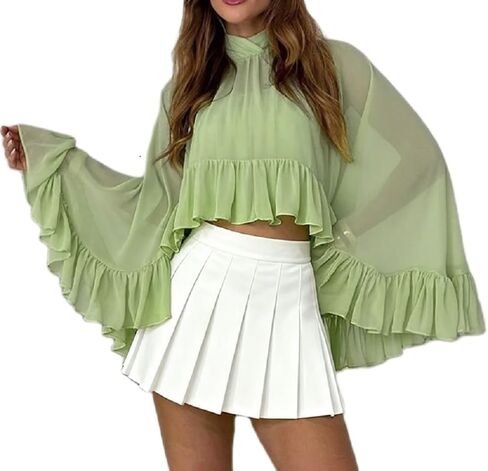 Women Sheer Mesh Chiffon Shawl Wraps Asymmetrical High Low Hem Shawl Cape Capelets Evening Dress Wedding Cover Up in Saudi Arabia