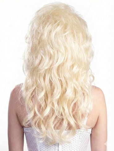 New Dolly Parton color BLONDE - Enigma Wigs Wynonna Judd Country Girl Singer Big Hair 1990s Party Womens Peluca Bundle MaxWigs Costume Wig Care Guide in Kuwait