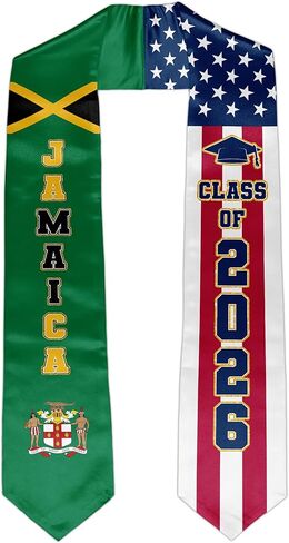 Graduation Stole 2026 Unisex Graduation Sash Class of 2026 Graduate Honor Stoles Gift 72" Long in Saudi Arabia