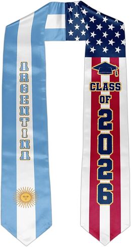 Graduation Stole 2026 Unisex Graduation Sash Class of 2026 Graduate Honor Stoles Gift 72" Long in Saudi Arabia