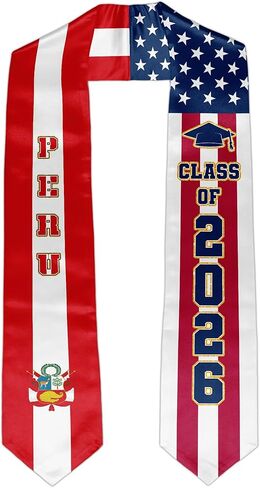 Graduation Stole 2026 Unisex Graduation Sash Class of 2026 Graduate Honor Stoles Gift 72" Long in Saudi Arabia