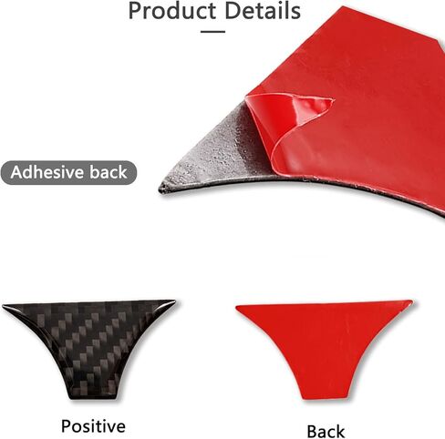 Bilisin Carbon Fiber Sticker Compatible with Central Control Water Cup Holder Panel Trim Interior Accessories for Subaru Outback 2021 2022 2023(2Pcs Black) in Kuwait