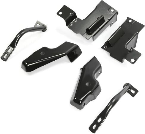 6 Pcs Front Bumper Support Bracket Kit LH & RH Fit for Chevy Silverado 1500 2500 3500 2003-2006 & Silverado 1500 Classic 2007 15059687 15059688 in Kuwait
