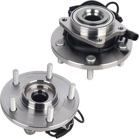Autoround 515136 Front Wheel Bearing and Hub Assembly Fit for Chrysler Town Country 2008-2013, Dodge Grand Caravan 2008-2013, VW Routan 2009-2012, Set of 2 in Saudi Arabia
