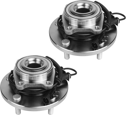 Autoround 515136 Front Wheel Bearing and Hub Assembly Fit for Chrysler Town Country 2008-2013, Dodge Grand Caravan 2008-2013, VW Routan 2009-2012, Set of 2 in Saudi Arabia