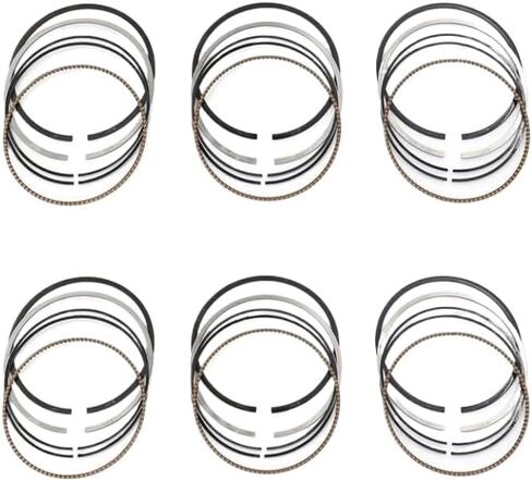 Piston Ring Set Kit 6x 3.0 L GAS 08-18 Compatible With A4 A5 A6 A7 A8 Q5 Q7 in Saudi Arabia