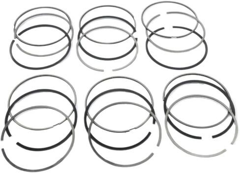 Piston Ring Set Kit 6x 3.0 L GAS 08-18 Compatible With A4 A5 A6 A7 A8 Q5 Q7 in Saudi Arabia
