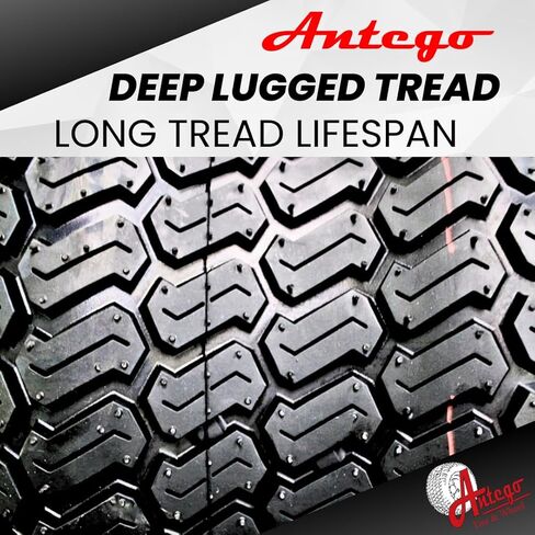 18x9.50-8 Tire and Wheel Assemblies Compatible with Hustler, Husqvarna, and Golf Carts (Set of 2) in Kuwait