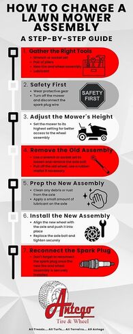 18x9.50-8 Tire and Wheel Assemblies Compatible with Hustler, Husqvarna, and Golf Carts (Set of 2) in Kuwait
