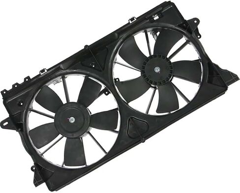 1 PCS Dual Radiator and Condenser Fan Assembly fits Ford Expedition,F-150 2011 2012 2013 2014 2015 2016 2017 fits Lincoln Navigator 2015 2016 2017 in Kuwait