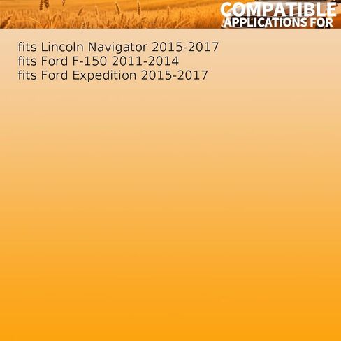 1 PCS Dual Radiator and Condenser Fan Assembly fits Ford Expedition,F-150 2011 2012 2013 2014 2015 2016 2017 fits Lincoln Navigator 2015 2016 2017 in Kuwait