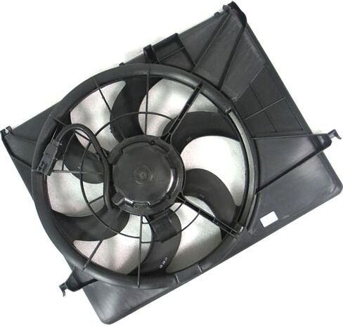 1 PCS Dual Radiator and Condenser Fan Assembly fits Hyundai Azera 2006 2007 2008 2009 Replacement 252313K460, 253503L280, 253803L280 in Saudi Arabia