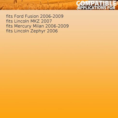 1 PCS Engine Cooling Fan Module fits Ford Fusion 2006-2009 fits Lincoln MKZ,Zephyr 2006-2007 fits Mercury Milan 2006-2009 Replacement 6E5Z 8B658-A, 6E53-8C609-AA, 6E538C609AA in Kuwait