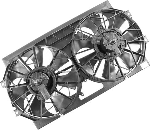 1 Piece Dual Radiator and Condenser Fan Assembly fits Chrysler Cirrus 1995-2000 fits Dodge Stratus 1995-2000 fits Plymouth Breeze 1996-2000 Replacement 4761507, 4592084, 4798894 in Kuwait