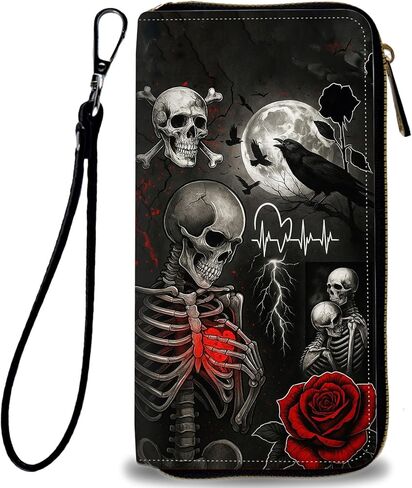 Womens Wallet, Sunflower Butterfly Wallets for Women Leather Zipper Wallet Large Capacity, RFID Wallets for Women with Multiple Card Slots, Small Women Wallet Coin Pocket for Men Clutch Travel Purse in Kuwait