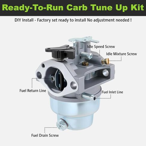 Carburetor for Troy-bilt TB130 TB130XP TB190 020208 020344 20241 020641 020489 01903 11A-B2RQ711 12A-562Q711 Pressure Washer with Honda GVC160 in Kuwait