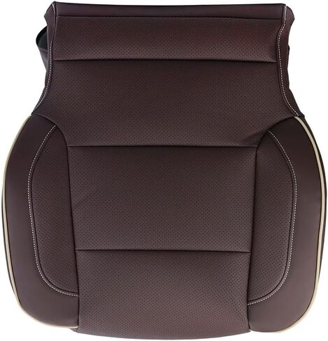 Driver Bottom Leather Cover Brown Replacement for 2014-2019 Chevy Silverado High Country in Kuwait