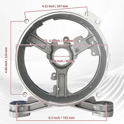 WOTIAN 212cc Generator End Housing Motor Rear Bracket Compatible with Honda Champion Firman DuroMax Generator 2000w 3500w 4000w 4750w Generator Parts Fits for Predator 196cc Engines in Kuwait