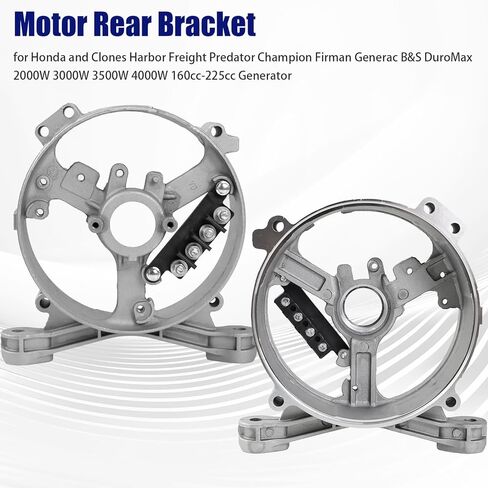 WOTIAN 212cc Generator End Housing Motor Rear Bracket Compatible with Honda Champion Firman DuroMax Generator 2000w 3500w 4000w 4750w Generator Parts Fits for Predator 196cc Engines in Kuwait