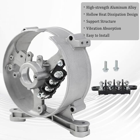 WOTIAN 212cc Generator End Housing Motor Rear Bracket Compatible with Honda Champion Firman DuroMax Generator 2000w 3500w 4000w 4750w Generator Parts Fits for Predator 196cc Engines in Kuwait