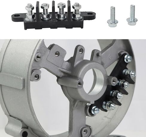 WOTIAN 212cc Generator End Housing Motor Rear Bracket Compatible with Honda Champion Firman DuroMax Generator 2000w 3500w 4000w 4750w Generator Parts Fits for Predator 196cc Engines in Kuwait