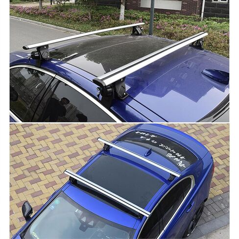 بدون حامل سقفي للسكك الحديدية رف سقف قابل للقفل قضبان متقاطعة مناسبة لدودج دورانجو 2011-2024 2025 العارضة على السطح حامل البضائع والأمتعة in Kuwait