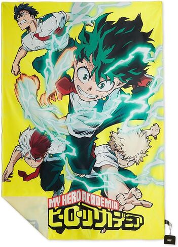 نسيج Micotaku My Hero Academia نسيج جداري مقاس 40 × 60 بوصة لغرفة المعيشة وغرفة النوم، أصفر in Saudi Arabia