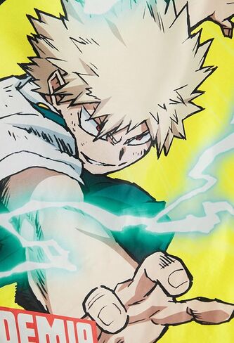 نسيج Micotaku My Hero Academia نسيج جداري مقاس 40 × 60 بوصة لغرفة المعيشة وغرفة النوم، أصفر in Saudi Arabia