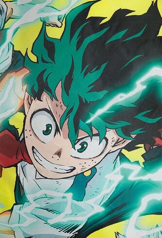 نسيج Micotaku My Hero Academia نسيج جداري مقاس 40 × 60 بوصة لغرفة المعيشة وغرفة النوم، أصفر in Saudi Arabia