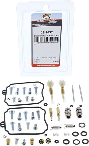 جميع كرات السباق المكربن ​​إعادة بناء عدة 26-1632 متوافق مع/استبدال لياماها XVS650 V-Star 1998-2005 in Kuwait