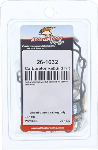 جميع كرات السباق المكربن ​​إعادة بناء عدة 26-1632 متوافق مع/استبدال لياماها XVS650 V-Star 1998-2005 in Kuwait