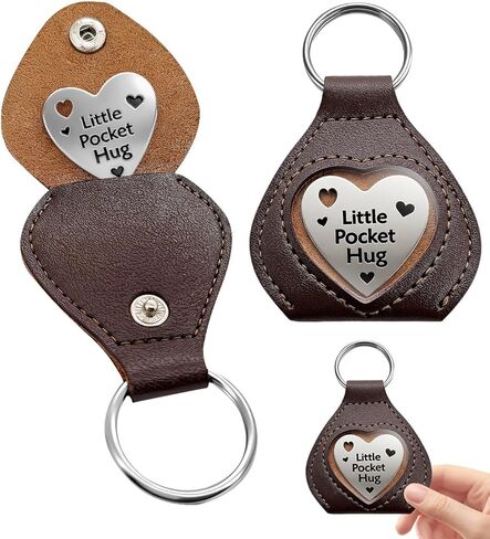 سلسلة مفاتيح عناق الجيب، هدية تشجيع عناق الجيب الصغير، تذكار للتذكير بالحب والدعم، الحقائب وحقائب الظهر in Kuwait